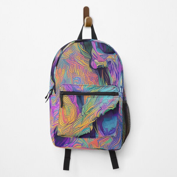 Item preview, Portrait of a Skull with Vibrant Colors. designed and sold by AIStudio137.
