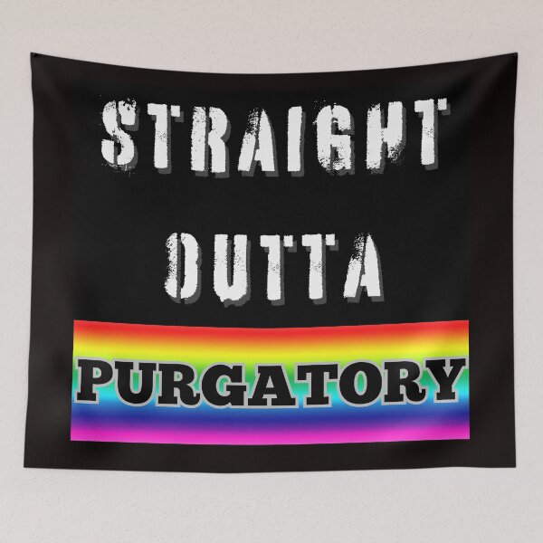 Item preview, Straight Outta Purgatory designed and sold by Huntch.