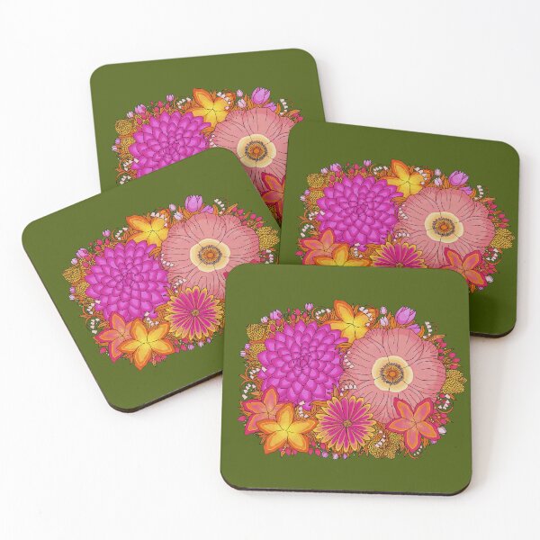 Item preview, Sunshine Garden Floral Bouquet designed and sold by Wonderspell Studio.