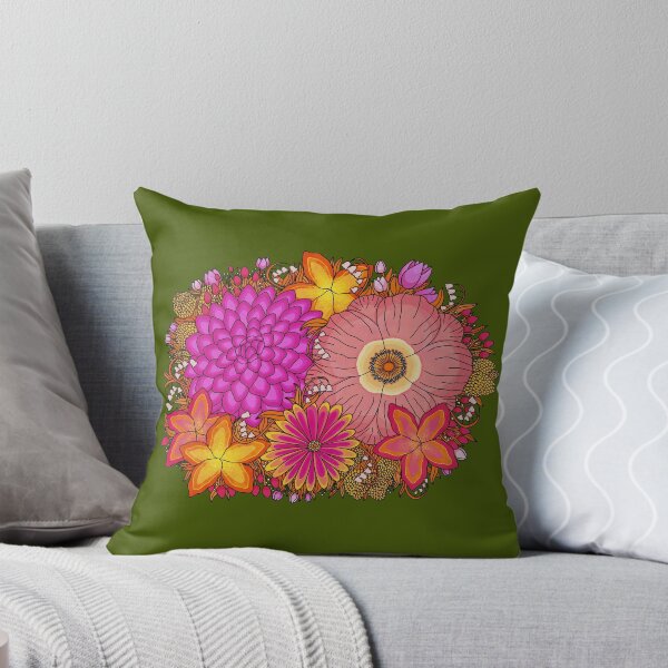 Item preview, Sunshine Garden Floral Bouquet designed and sold by Wonderspell Studio.