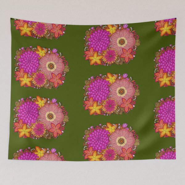 Item preview, Sunshine Garden Floral Bouquet designed and sold by Wonderspell Studio.