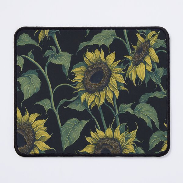 Item preview, Vintage Watercolor Sunflowers designed and sold by TheLilacBat.