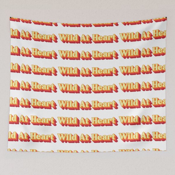 Item preview, Wild At Heart Retro Text Design designed and sold by emoworms.
