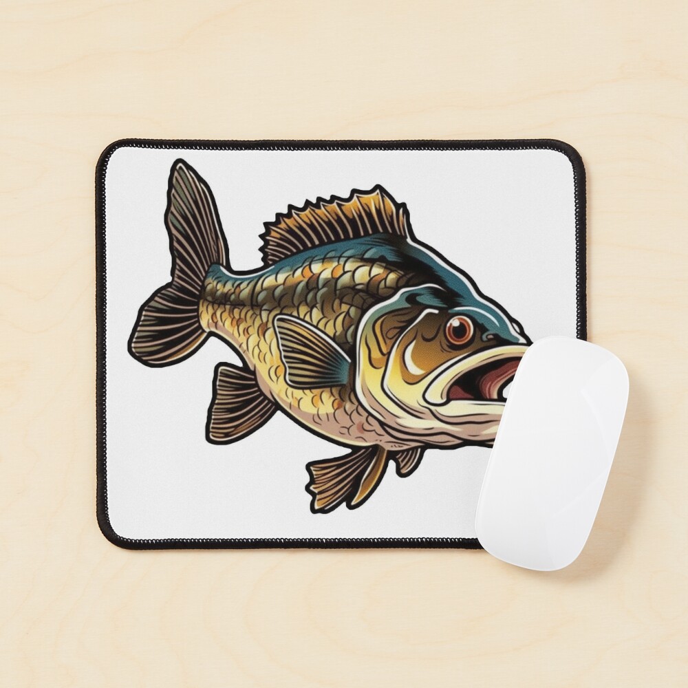 Large Mouth Bass Poster for Sale by DesignYeti