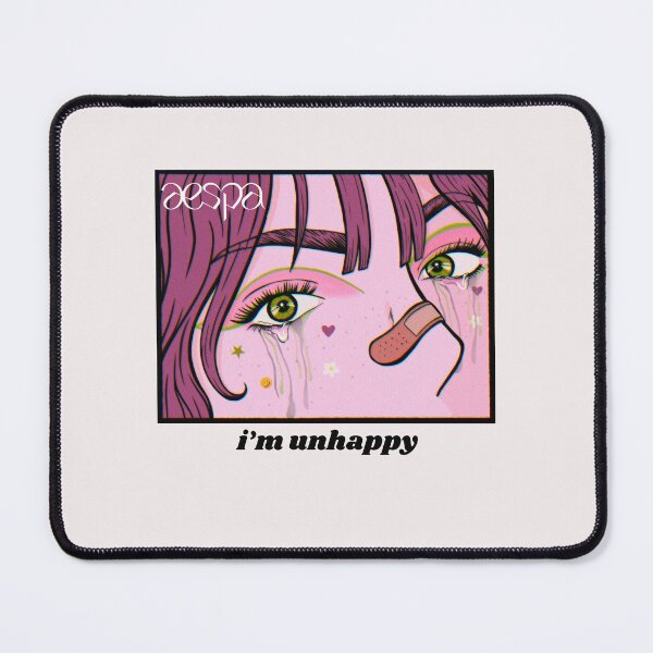 Item preview, aespa - I'm Unhappy | Kpop Merch for Fans | Gift for MY designed and sold by Wishful Thinking.
