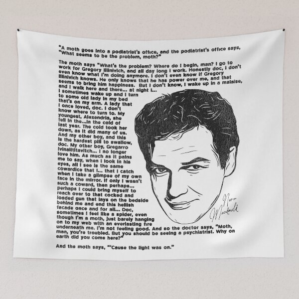 Item preview, Norm MacDonald -- "A Moth Goes..." Joke designed and sold by ourkid.