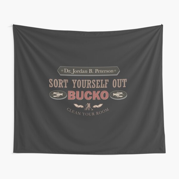 Vintage Jordan Peterson Sort/Clean Tapestry