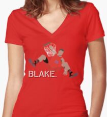 Blake Griffin Women's Fitted V-Neck T-Shirt