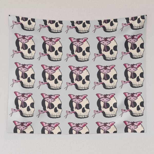 Item preview, SKULL AND MOTH designed and sold by BlaisArtistry.