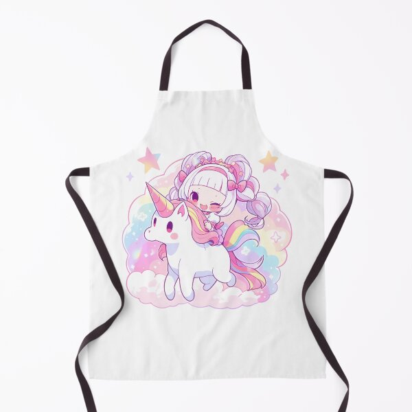 Item preview, magical girl riding unicorn | Japanese Anime Style designed and sold by mtperspective.