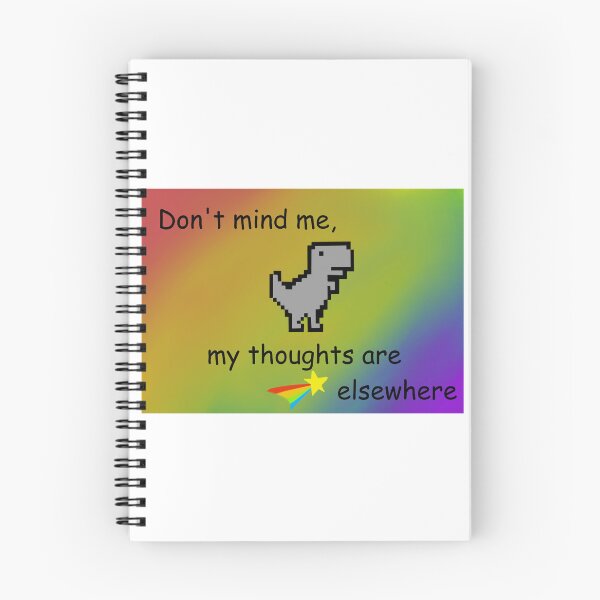 Item preview, Don't mind me, my thoughts are elsewhere designed and sold by Kaylamoomoo.
