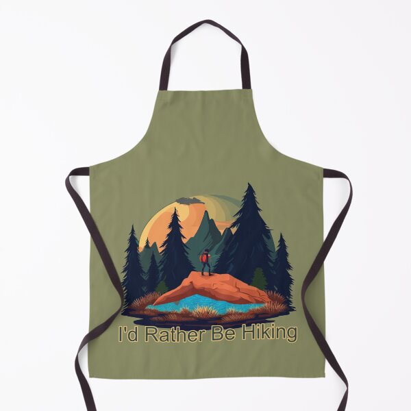Item preview, I'd Rather Be Hiking designed and sold by FiaFiaPress.