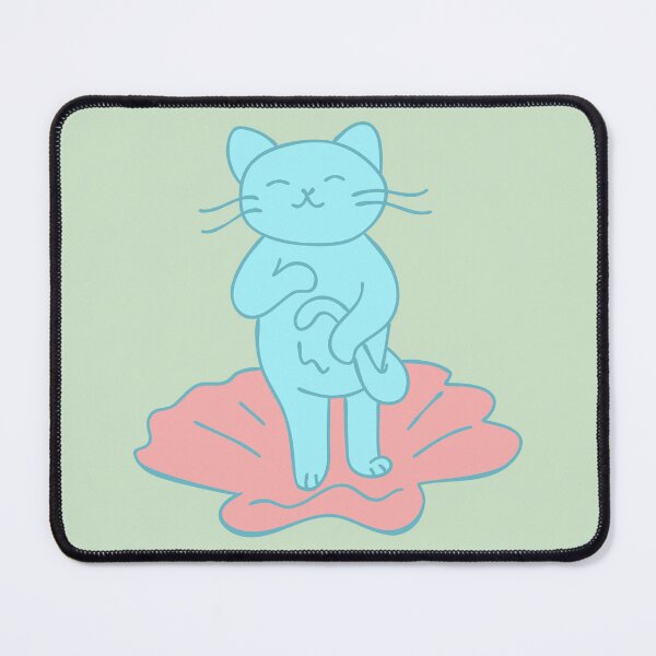 Item preview, Venus meows - blue designed and sold by sarahspivey.