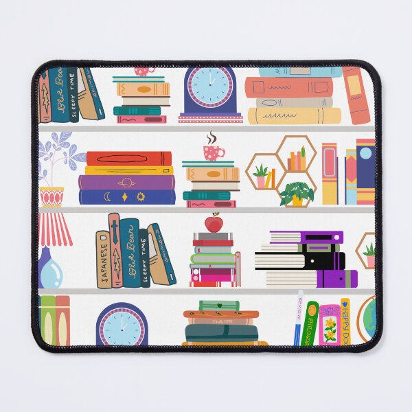Item preview, bookshelf pattern bookworms delight, designed and sold by BestGears.