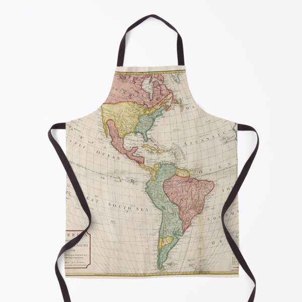 Item preview, Vintage Map of The Americas (1775) designed and sold by BravuraMedia.