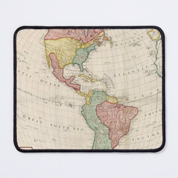 Item preview, Vintage Map of The Americas (1775) designed and sold by BravuraMedia.