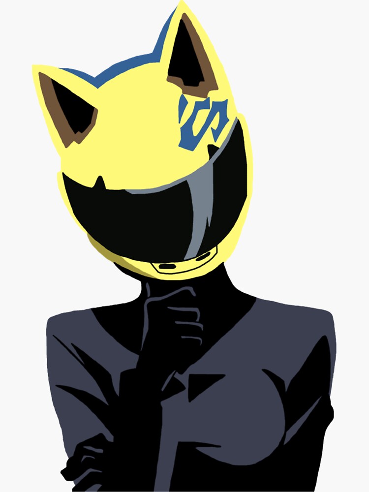 Aperçu 3 sur 3. Sticker avec l'œuvre Celty Sturluson minimaliste Sticker créée et vendue par MaeLoweart.