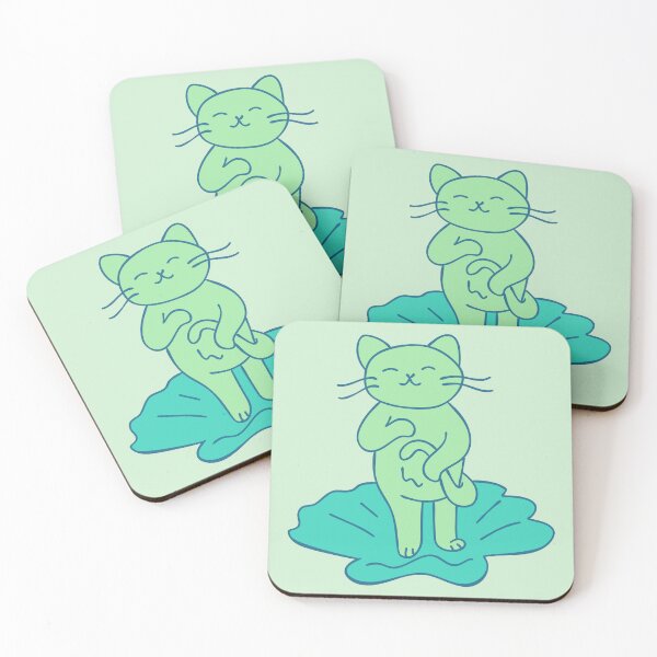 Item preview, Venus meows - green designed and sold by sarahspivey.