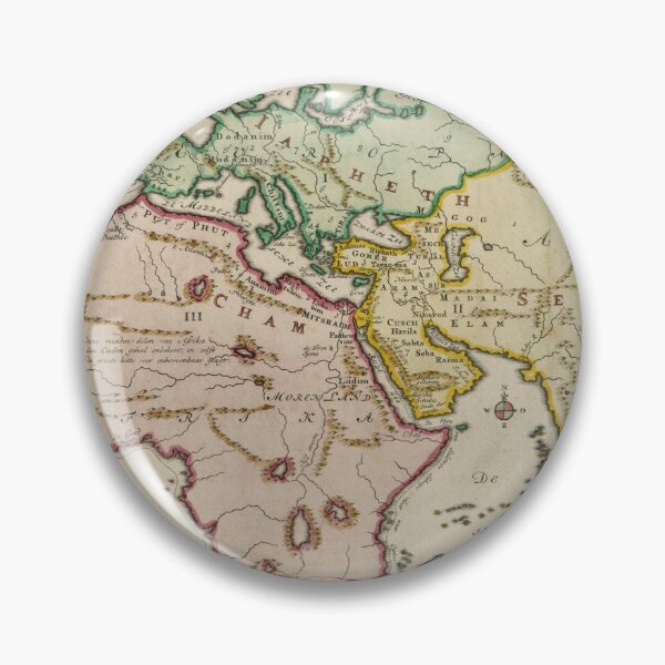 Item preview, Vintage Afro-Eurasia Pangea Map (1749) designed and sold by BravuraMedia.