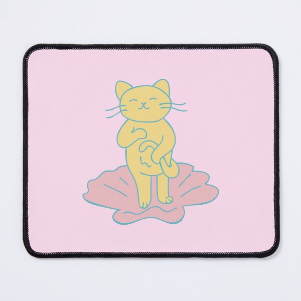 Item preview, Venus meows - yellow designed and sold by sarahspivey.