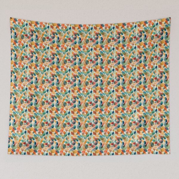 Item preview, Seamless Watercolor Leaves Pattern designed and sold by Offsite.