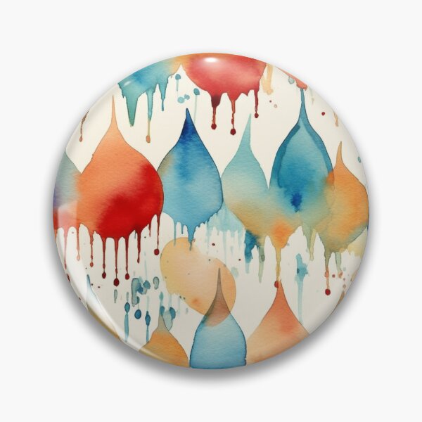 Item preview, Seamless Watercolor Drops Pattern designed and sold by Offsite.
