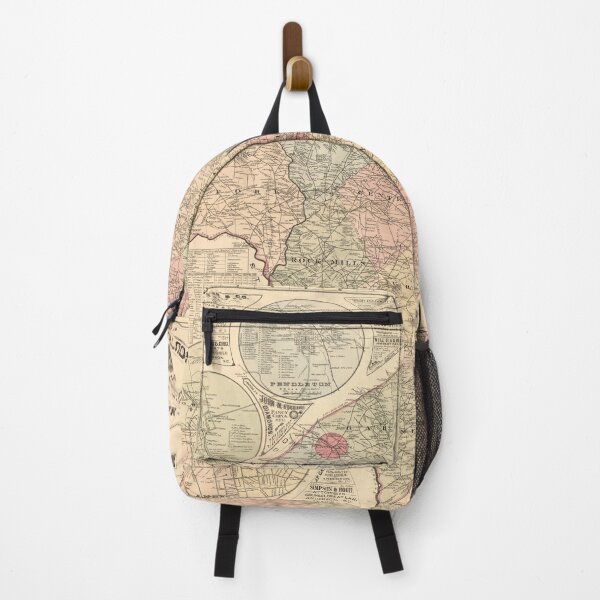 Item preview, Vintage Anderson County SC Map (1897) designed and sold by BravuraMedia.