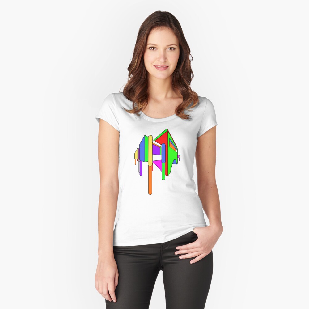 Item preview, Fitted Scoop T-Shirt designed and sold by bpatrickvoice.