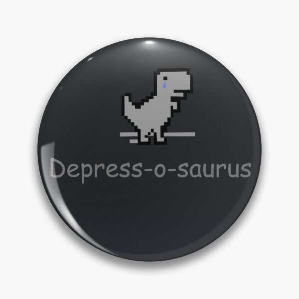 Item preview, Depress-o-saurus designed and sold by Kaylamoomoo.