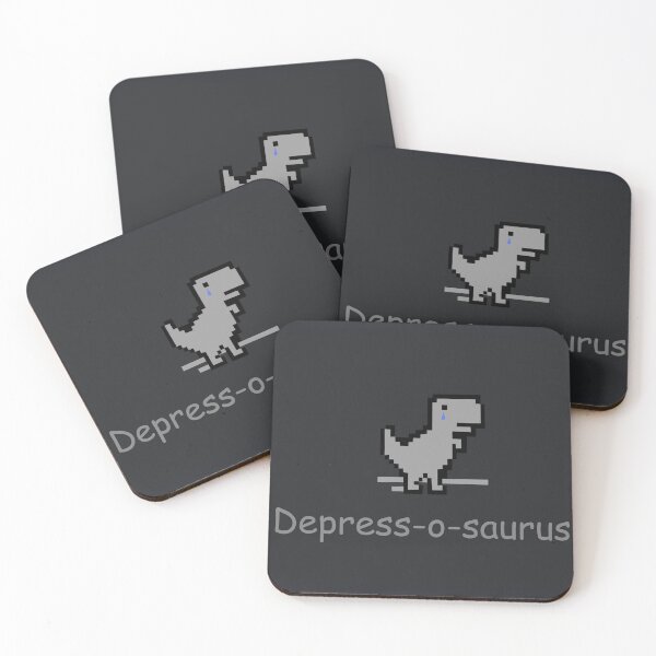 Item preview, Depress-o-saurus designed and sold by Kaylamoomoo.
