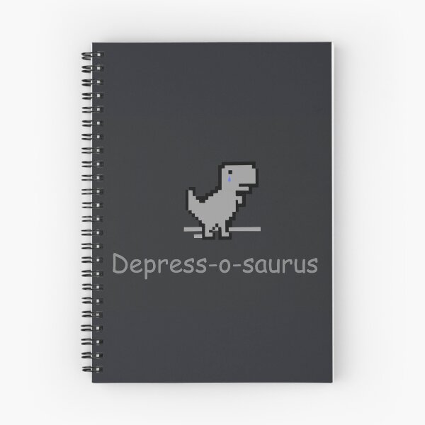 Item preview, Depress-o-saurus designed and sold by Kaylamoomoo.