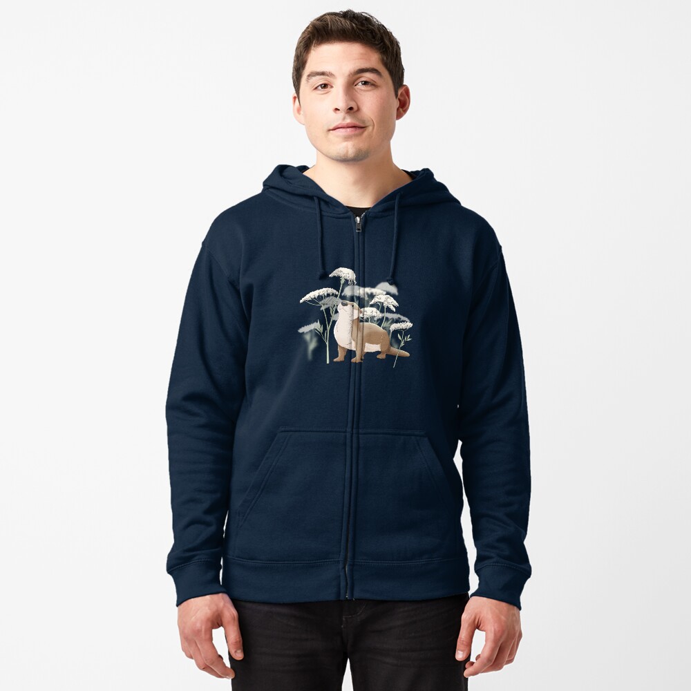 Item preview, Zipped Hoodie designed and sold by RhondaLuluArt.