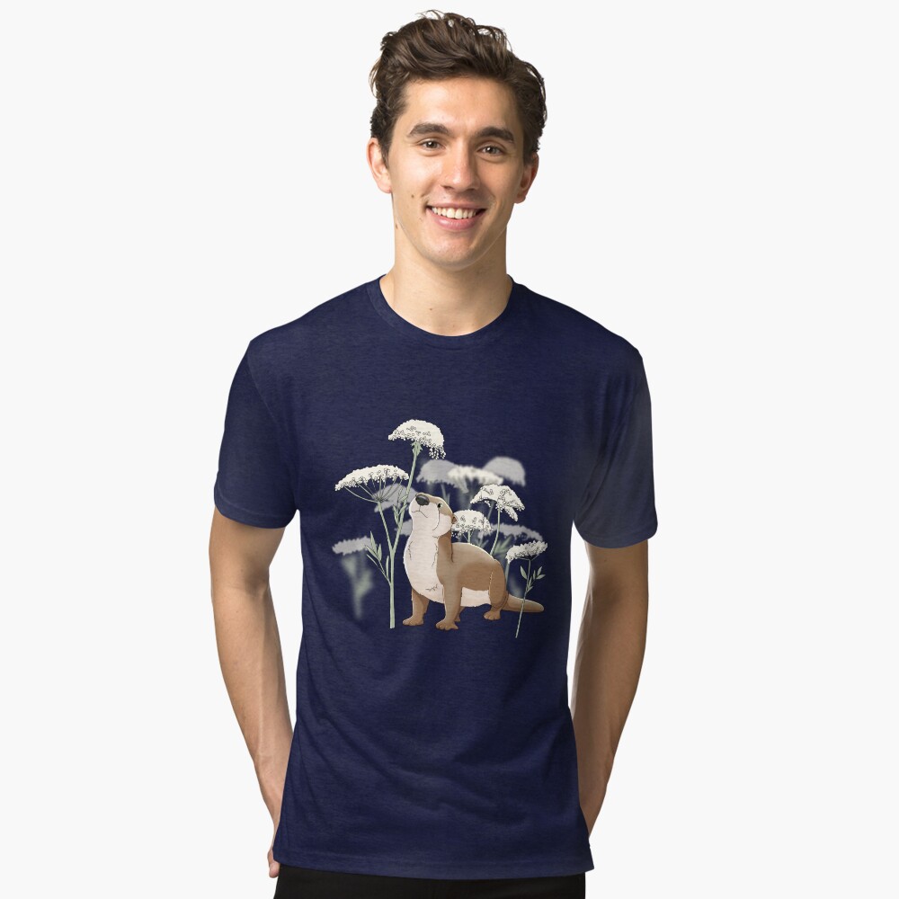 Item preview, Tri-blend T-Shirt designed and sold by RhondaLuluArt.