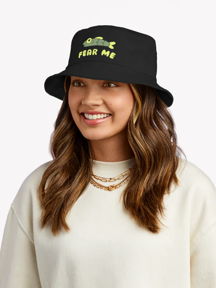 Fish Want Me, Women Fear Me (Black Text) Bucket Hat for Sale by  yourfavequotes