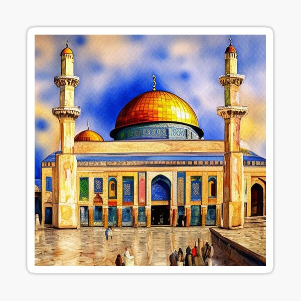 Al-Aqsa Mosque Sticker Art - Free Shipping – Penny Appeal USA