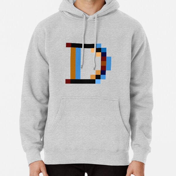 Letter D of the alphabet Pullover Hoodie