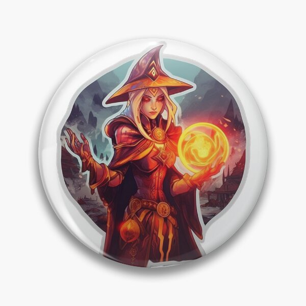 Artikelvorschau, Elementarmagier entworfen und verkauft von Stickermagician.