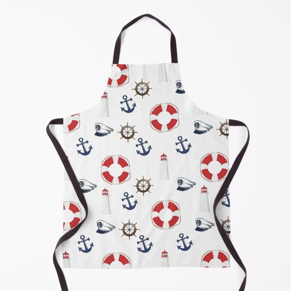 Item preview, Lighthouse and anchor nautical theme design designed and sold by Strictly McCracken.