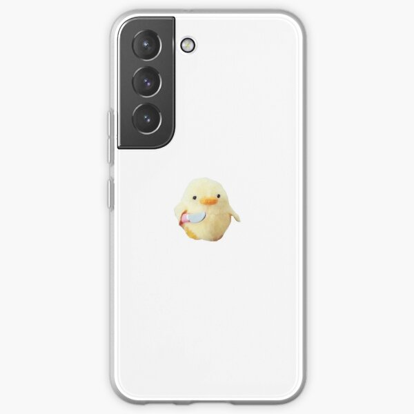 Chicken with a knife meme Samsung Galaxy Soft Case