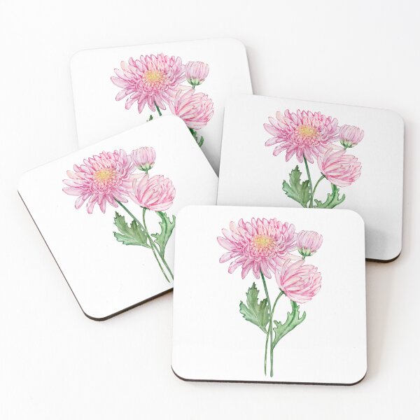 Item preview, November Birth Month Flower Chrysanthemum designed and sold by SvetlanaArt.
