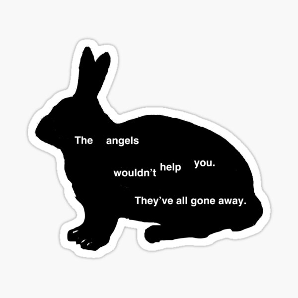 Item preview, twin peaks laura palmer bunny quote designed and sold by avocadostoasted.