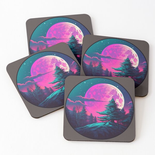 Item preview, Synthwave Moonrise designed and sold by HilltopGraphics.