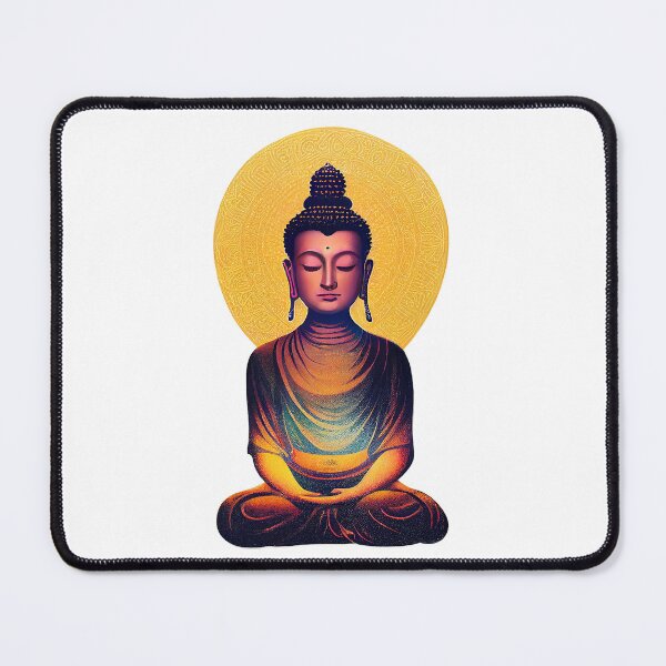 Item preview, Meditating Buddha designed and sold by kosmicwoman.