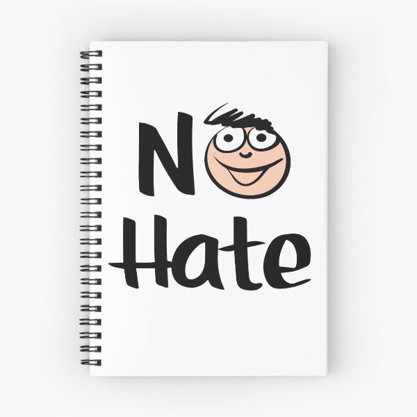 Item preview, No Hate Cute Kawaii  Man Scribble Hair Love the Kid Art designed and sold by ProjectX23.