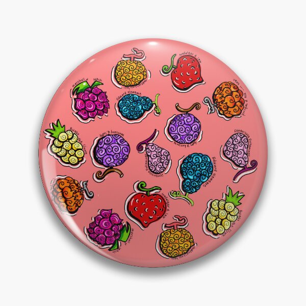 Item preview, One Piece Devil Fruits designed and sold by soleartbusiness.
