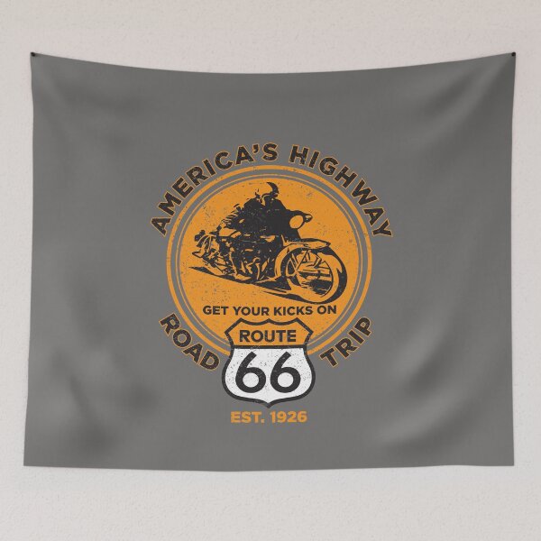 Item preview, Route 66 Motorcycle (Rough) designed and sold by WallGarden.