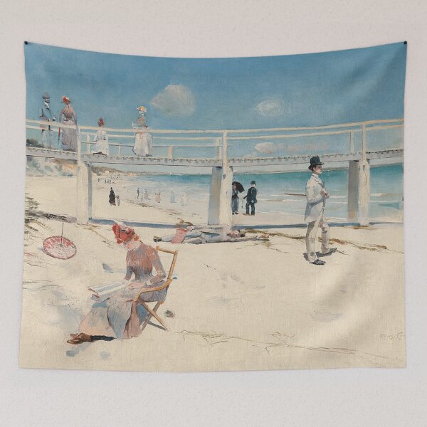 Item preview, A holiday at Mentone Charles Conder  designed and sold by NouveauEra.