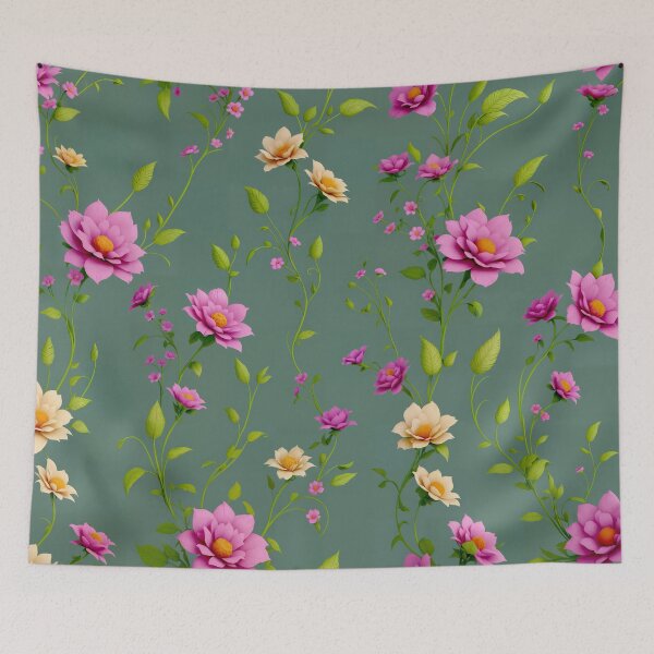 Item preview, Rococo Floral Pattern - Vintage and Ornate Art designed and sold by pinimgart.