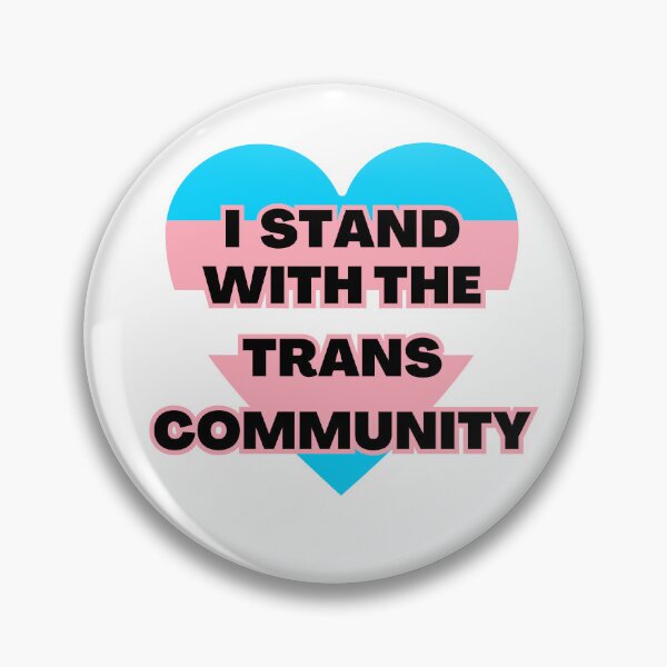 Artikelvorschau, ICH STEHE MIT DER TRANS-GEMEINSCHAFT entworfen und verkauft von Huntch.