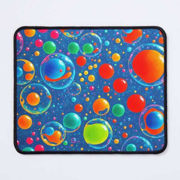 Item preview, Colorful Abstract Bubbles - Playful and Vibrant Art designed and sold by pinimgart.